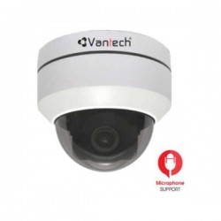Camera IP Dome 3.0MP VANTECH VA-V2264HN tích hợp Microphone
